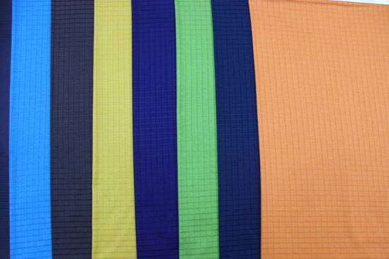 絲光亮絲彩條、提花