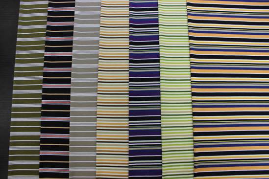 絲光色織、提花、彩條